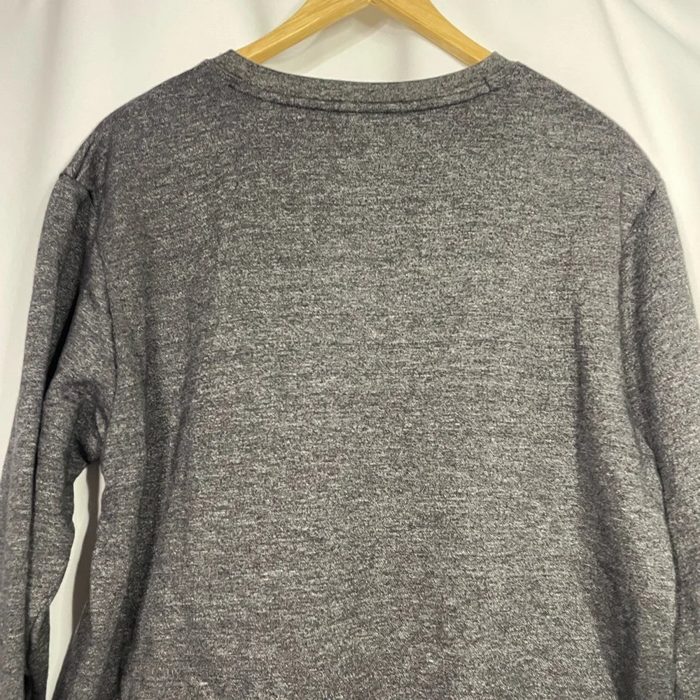 Crooks & Castles heather grey crew neck graphic sweatshirt sz XL